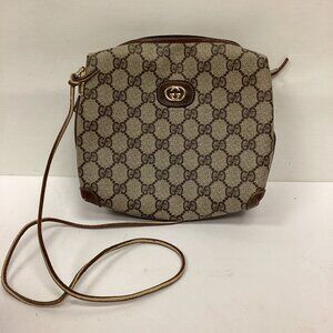 Vintage Gucci GG Supreme Mini Bag Cross Body Shoulder Purse